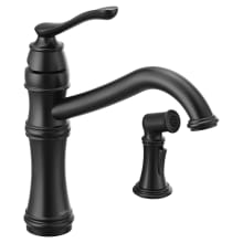 Belfield1.5 GPM High-Arc Single Handle Kitchen Faucet with Side Spray - Power Clean Technology