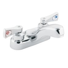 Double Handle Centerset Bathroom Faucet from the M-DURA Collection (Valve Included)