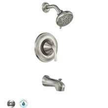 Posi-Temp Pressure Balanced Tub and Shower Trim with Multi-Function Shower Head and Tub Spout from the Darcy Collection (Valve Included)