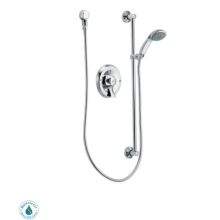 Shower Faucet with 1.5 GPM Single Function Hand Shower and Posi-Temp Pressure Balancing Rough-In Valve from the Commercial Collection