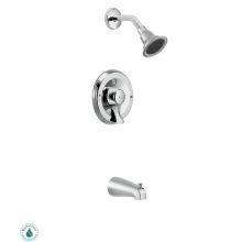 Posi-Temp Pressure Balanced Tub and Shower Trim with 1.5 GPM Shower Head and Tub Spout from the M-DURA Collection (Valve Included)