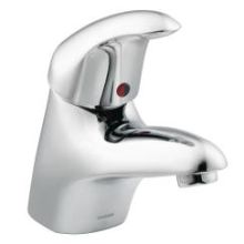 M-DURA Single Hole Bathroom Faucet with Pop-up Drain Assembly Included