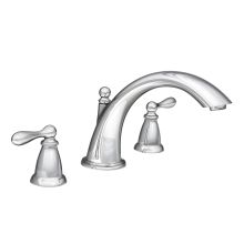 Deck Mounted Roman Tub Filler Trim from the Caldwell Collection (Valve Included)