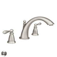 Deck Mounted Roman Tub Filler Trim from the Caldwell Collection (Valve Included)