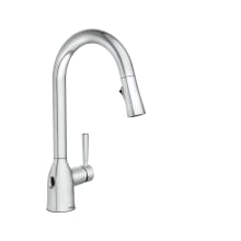 Adler 1.5 GPM Single Hole Pull Down Kitchen Faucet with Touchless Technology