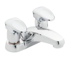 Single Handle Centerset Metering Bathroom Faucet from the M-PRESS Collection (Valve Included)