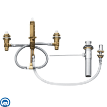 1/2 Inch IPS Bidet Rough-In Valve with 6 Inch - 16 Inch Centers from the M-PACT Collection