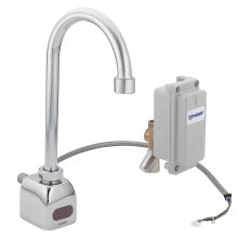 Electronic Wall Mounted Single Hole Bathroom Faucet with Control Box from the M-POWER Collection (Valve Included)