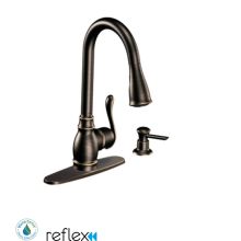 Anabelle Single Handle Kitchen Faucet with Pulldown Spray and Soap Dispenser