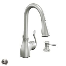 Kitchen Faucet with Pullout Spray and Soap Dispenser from the Boutique Collection
