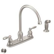 Caldwell High-Arc Kitchen Faucet with Side Spray