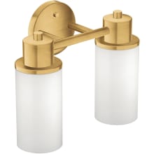 12.95" Wide 2 Light Bathroom Fixture from the Iso Collection