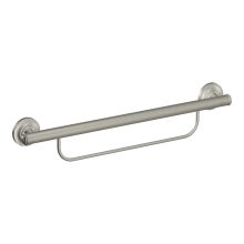24" x 1" Grab Bar with Integrated Towel Bar from the Home Care Collection