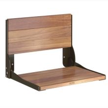 Wall Mounted Wood Shower Seat from the Home Care Collection