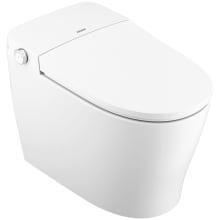 2-Series 1 GPF One Piece Elongated Chair Height Toilet with Auto/Remote Flush - Bidet Seat Included
