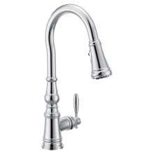 Weymouth 1.5 GPM Single Hole Pull Down Kitchen Faucet