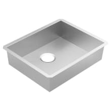 1800 Series 22" Undermount Single Basin Stainless Steel Kitchen Sink