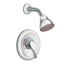 Single Handle Moentrol Pressure Balanced Shower Trim with Shower Head and Volume Control from the Legend Collection (Valve Included)