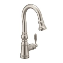 Weymouth 1.5 GPM Single Hole Pull Down Bar Faucet with Duralast Cartridge and Reflex, PowerClean, and Duralock Technologies
