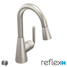 High-Arc Pullout Spray Bar Faucet with Reflex Technology from the Ascent Collection