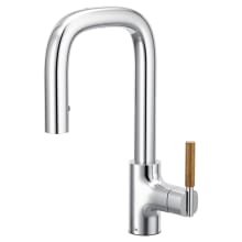 Tenon 1.5 GPM Single Hole Pull Down Bar Faucet with Reflex, Power Boost, Duralock, and Duralast Technologies