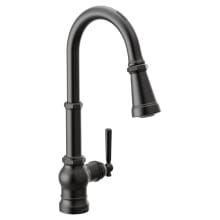 Paterson 1.5 GPM Single Hole Pull Down Smart Kitchen Faucet with Motion Control and Voice Activation - Includes Escutcheon
