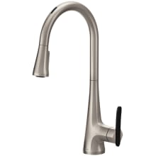 Sinema Smart Faucet 1.5 GPM Single Hole Pull Down Kitchen Faucet with Voice Control
