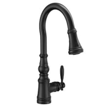 Weymouth 1.5 GPM Single Hole Pull Down Kitchen Faucet with Duralast Cartridge and Reflex, PowerBoost, and Duralock Technologies
