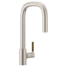 Tenon 1.5 GPM Single Hole Pull Down Kitchen Faucet with Reflex, Power Boost, Duralock, and Duralast Technologies