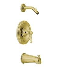 Posi-Temp Pressure Balanced Tub and Shower Trim and Tub Spout from the Kingsley Collection (Less Valve)