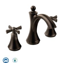 Wynford Double Handle Widespread Bathroom Faucet (Less Valve)