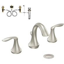 Double Handle Widespread Bathroom Faucet from the Eva Collection (Valve Included)