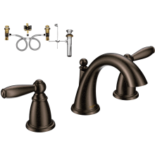 Double Handle Widespread Bathroom Faucet from the Brantford Collection (Valve Included)