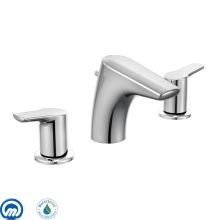 Double Handle Widespread Bathroom Faucet from the Method Collection - Pop-Up Drain Included