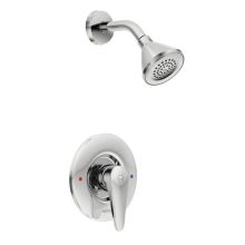 M-Dura 1.5 GPM Trim Package with Single Function Shower Head and Posi-Temp Pressure-Balancing Valve Technology