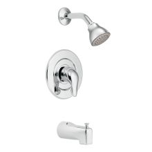 Pressure Balanced Tub and Shower Trim with 2.5 GPM Shower Head and Tub Spout from the Chateau Collection (Less Valve)