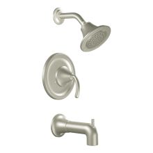 Moentrol Pressure Balanced Tub and Shower Trim with 2.5 GPM Shower Head, Tub Spout, and Volume Control from the Icon Collection (Less Valve)