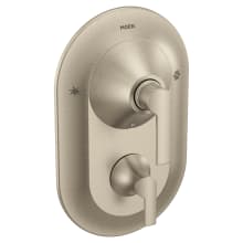 Doux 3 Function Pressure Balanced Valve Trim Only with Double Lever Handles, Integrated Diverter - Less Rough In