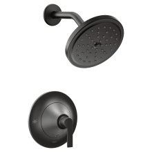 Doux Shower Only Trim Package with 1.75 GPM Single Function Eco-Performance Shower Head - Less Valve