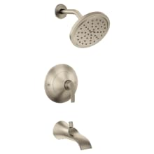 Doux Tub and Shower Trim Package with 1.75 GPM Single Function Eco-Performance Shower Head - Less Valve