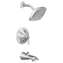 Flara Tub and Shower Trim Package with 2.5 GPM Single Function Shower Head