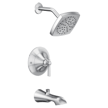 Flara Tub and Shower Trim Package with 1.75 GPM Single Function Shower Head