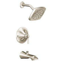 Flara Tub and Shower Trim Package with 2.5 GPM Single Function Shower Head