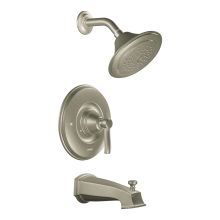 Moentrol Pressure Balanced Tub and Shower Trim with 2.5 GPM Shower Head, Tub Spout, and Volume Control from the Rothbury Collection (Less Valve)