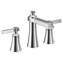 Flara 1.2 GPM Widespread Bathroom Faucet with Duralock and Duralast Cartridge