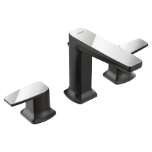 Via 1.2 GPM Widespread Bathroom Faucet with Pop-Up Drain Assembly
