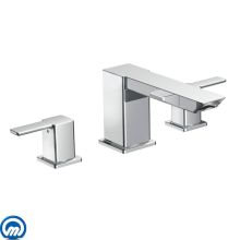 Deck Mounted Roman Tub Filler Trim from the 90 Degree Collection (Less Valve)