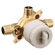 M-Core 3 Port Pressure Balanced 1/2" CC and IPS Shower Only Valve with Stops