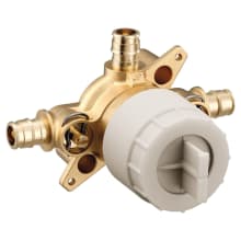 M-Core 3 Port Pressure Balanced 1/2" Cold Expansion PEX Shower Only Valve with Stops