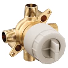 M-Core 4 Port Pressure Balanced 1/2" CC and IPS Tub and Shower Valve
